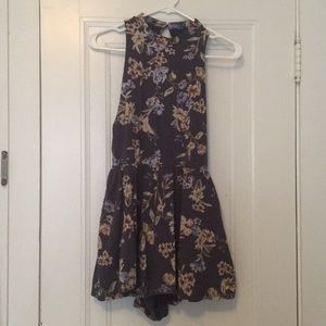 Floral Navy Blue Romper from Urban Outfitters!